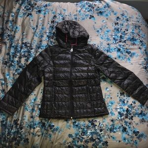 Calvin Klein black puffy jacket